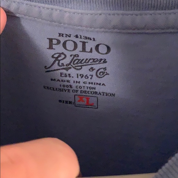 Ralph Lauren cotton tee shirt - Picture 3 of 3